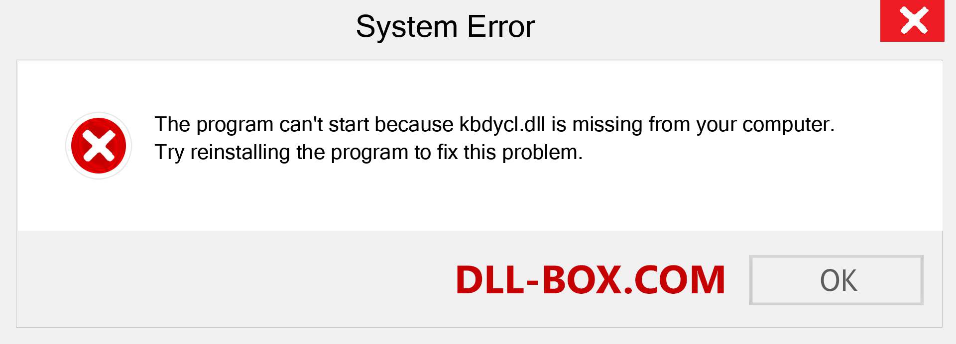  kbdycl.dll file is missing?. Download for Windows 7, 8, 10 - Fix  kbdycl dll Missing Error on Windows, photos, images